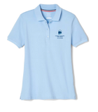 New | Girls Short Sleeve Stretch Pique Polo