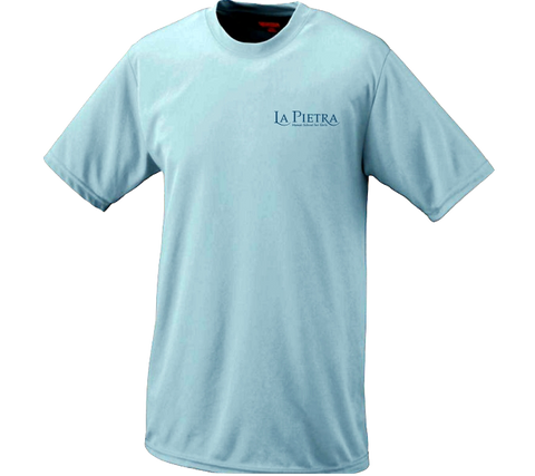 Light blue online pe t shirt